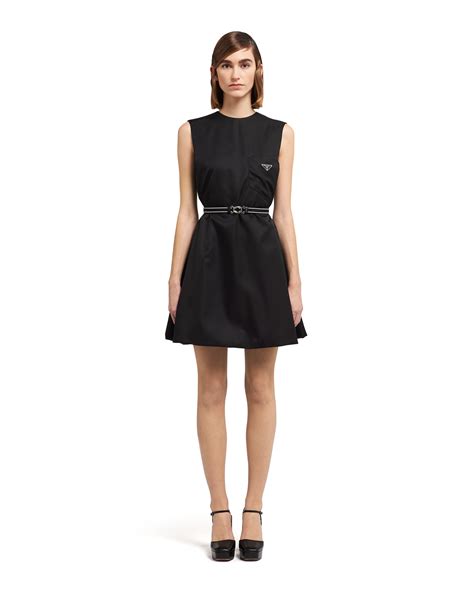 prada black dress 2015|prada nylon wrap dress.